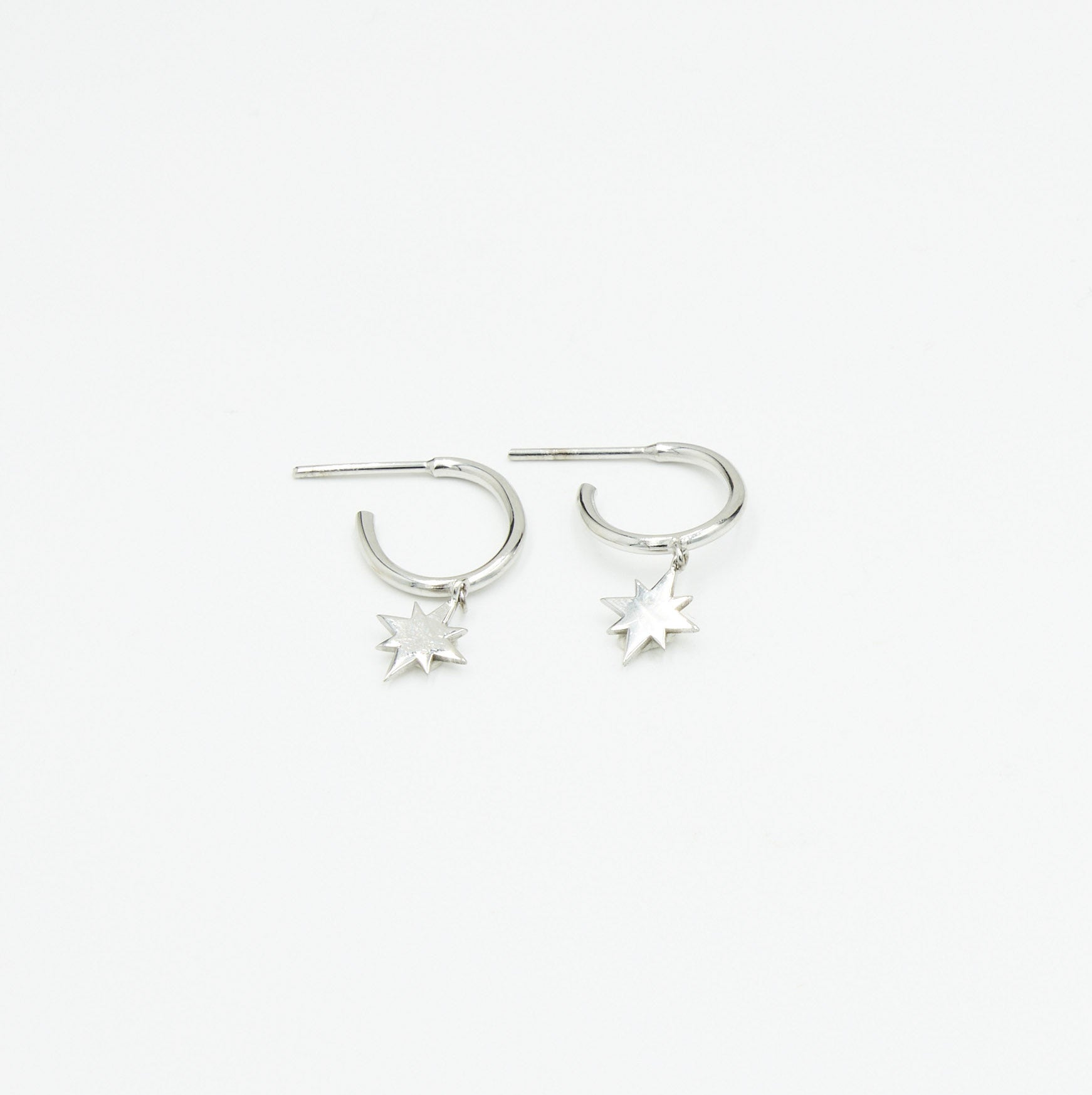 ASTERI HOOPS (SILVER)