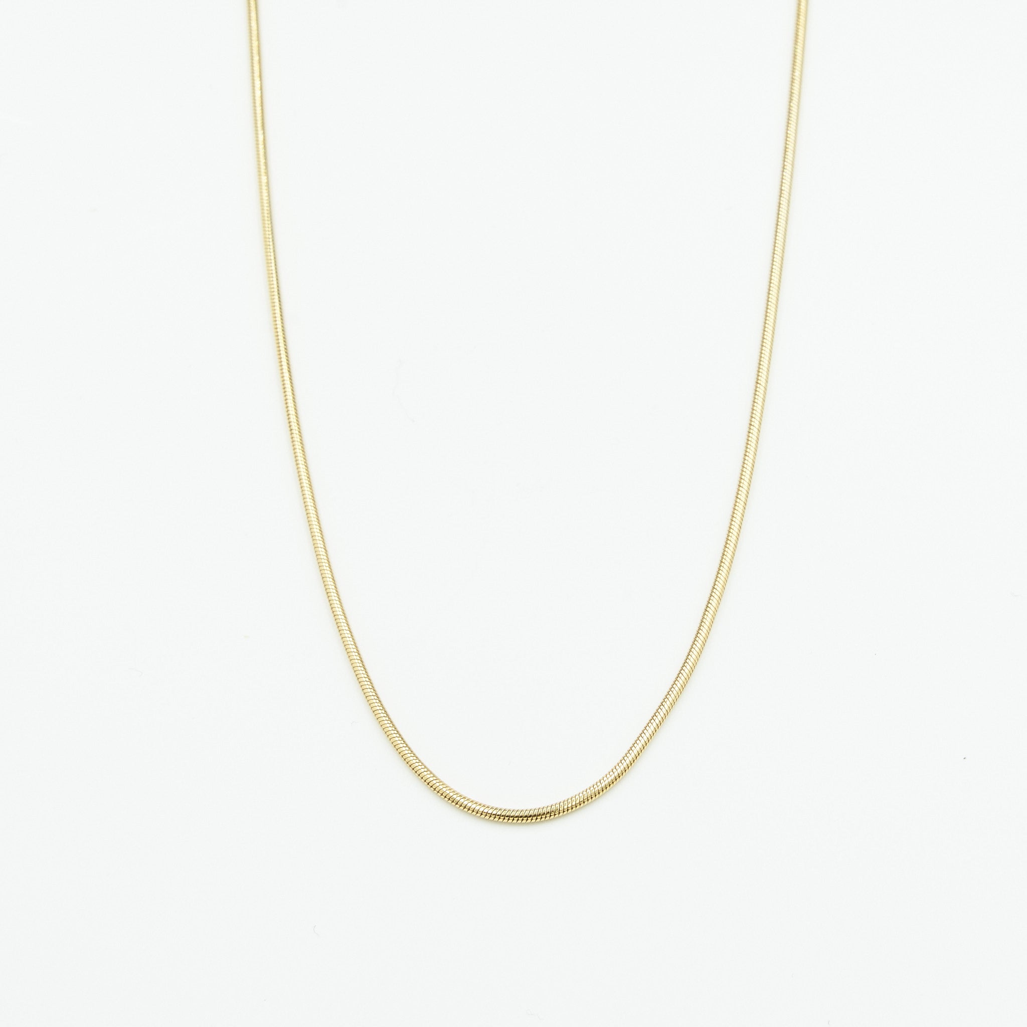 ROUND SNAKE CHAIN NECKLACE