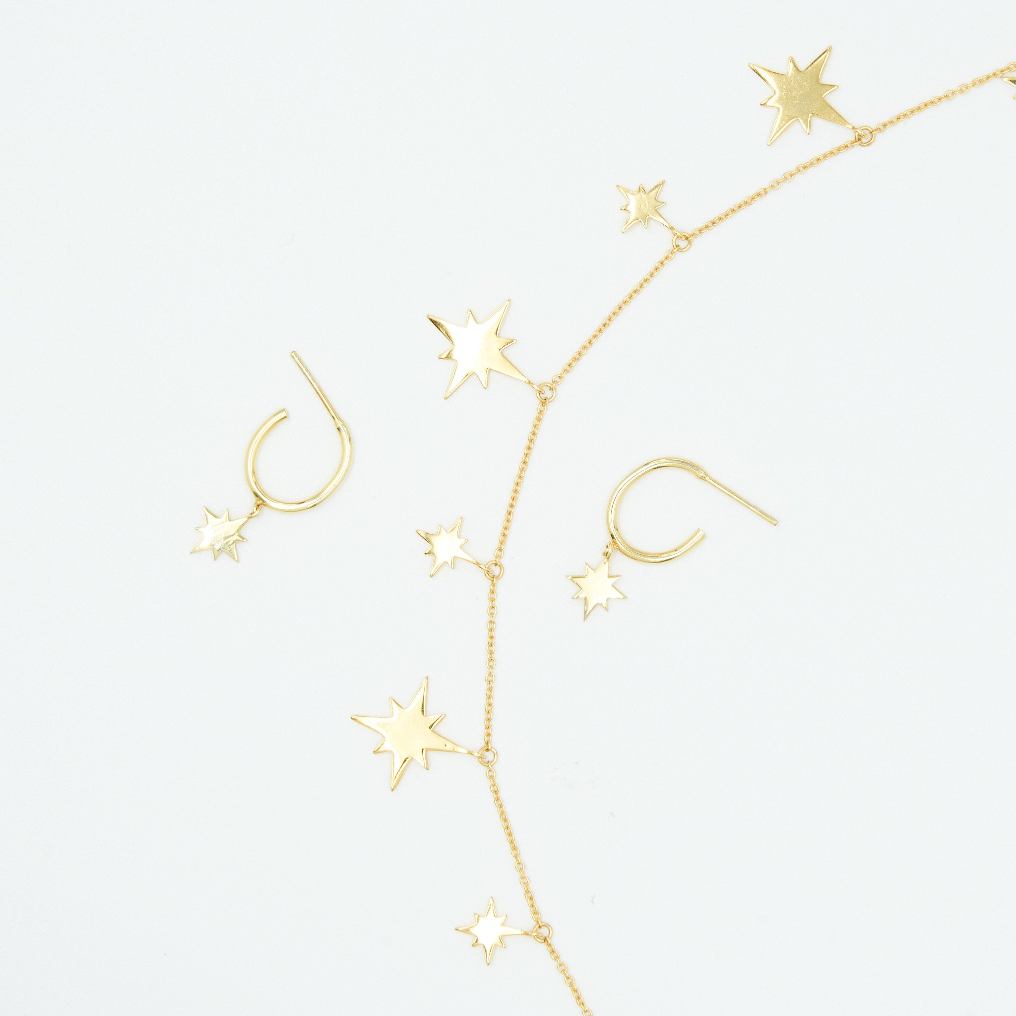 ASTERI HOOPS (GOLD)
