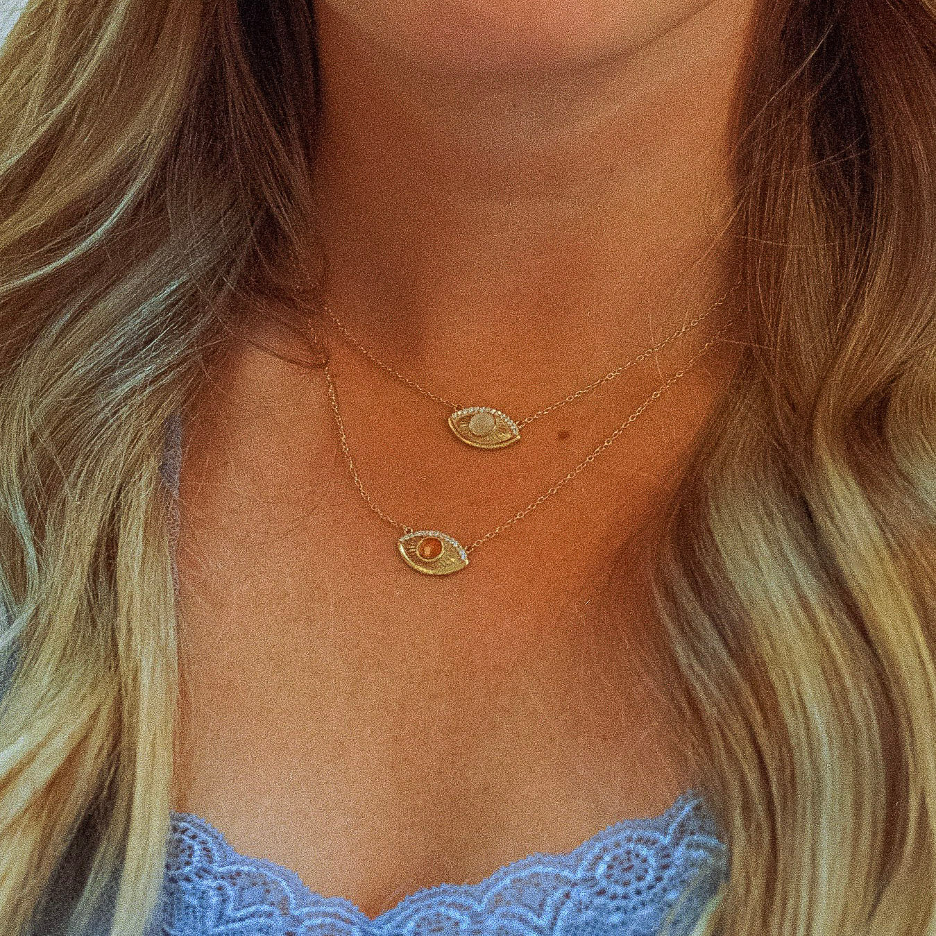 HECATE EVIL EYE NECKLACE