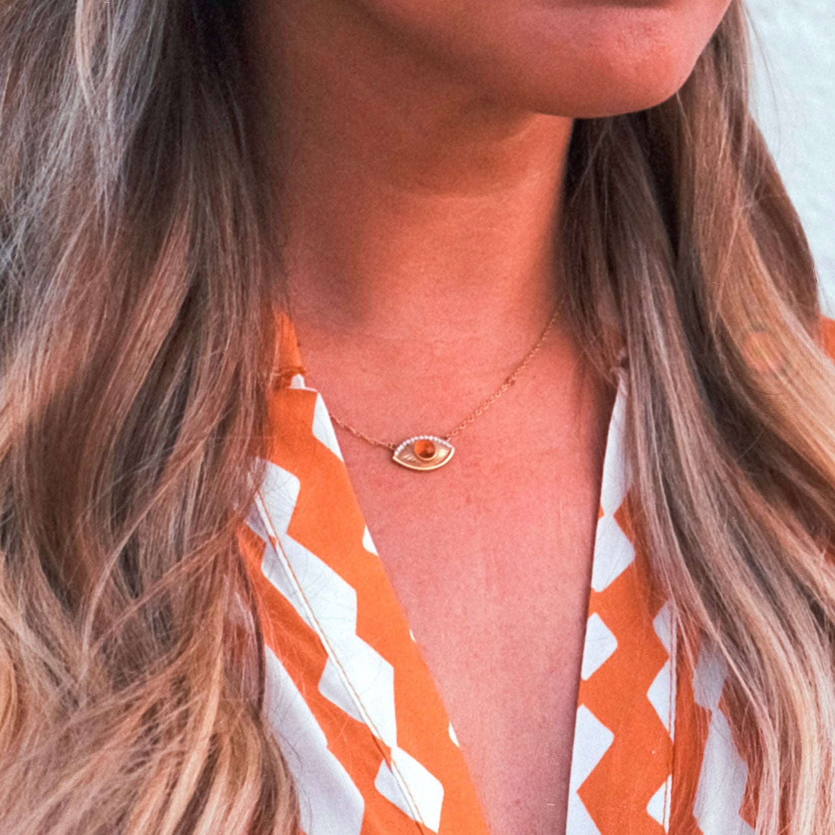 HECATE EVIL EYE NECKLACE