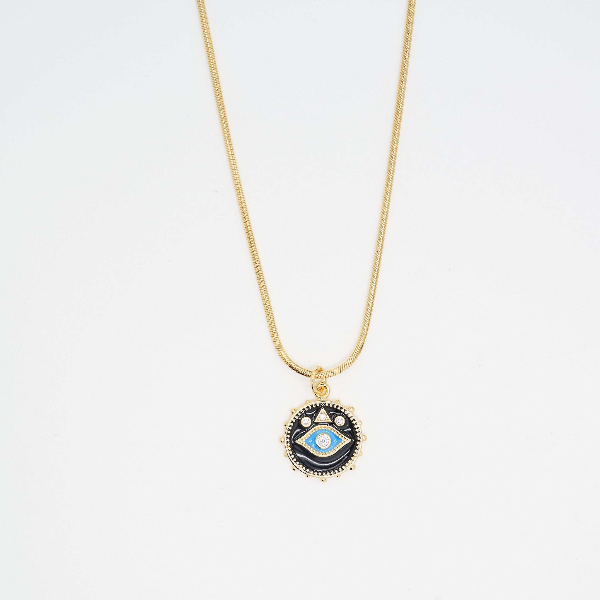 DAPHNE SNAKE CHAIN NECKLACE