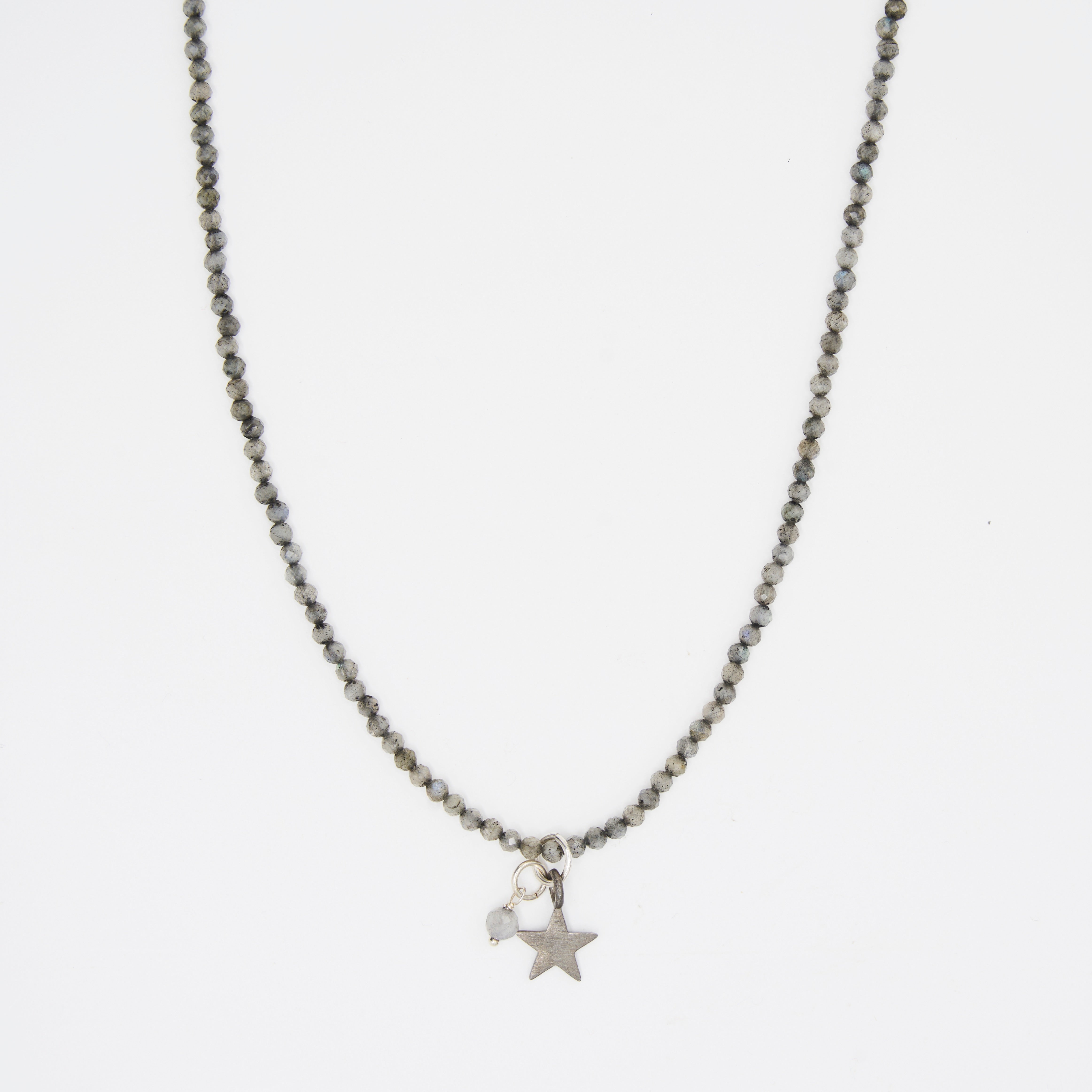 LABRADORITE STAR NECKLACE