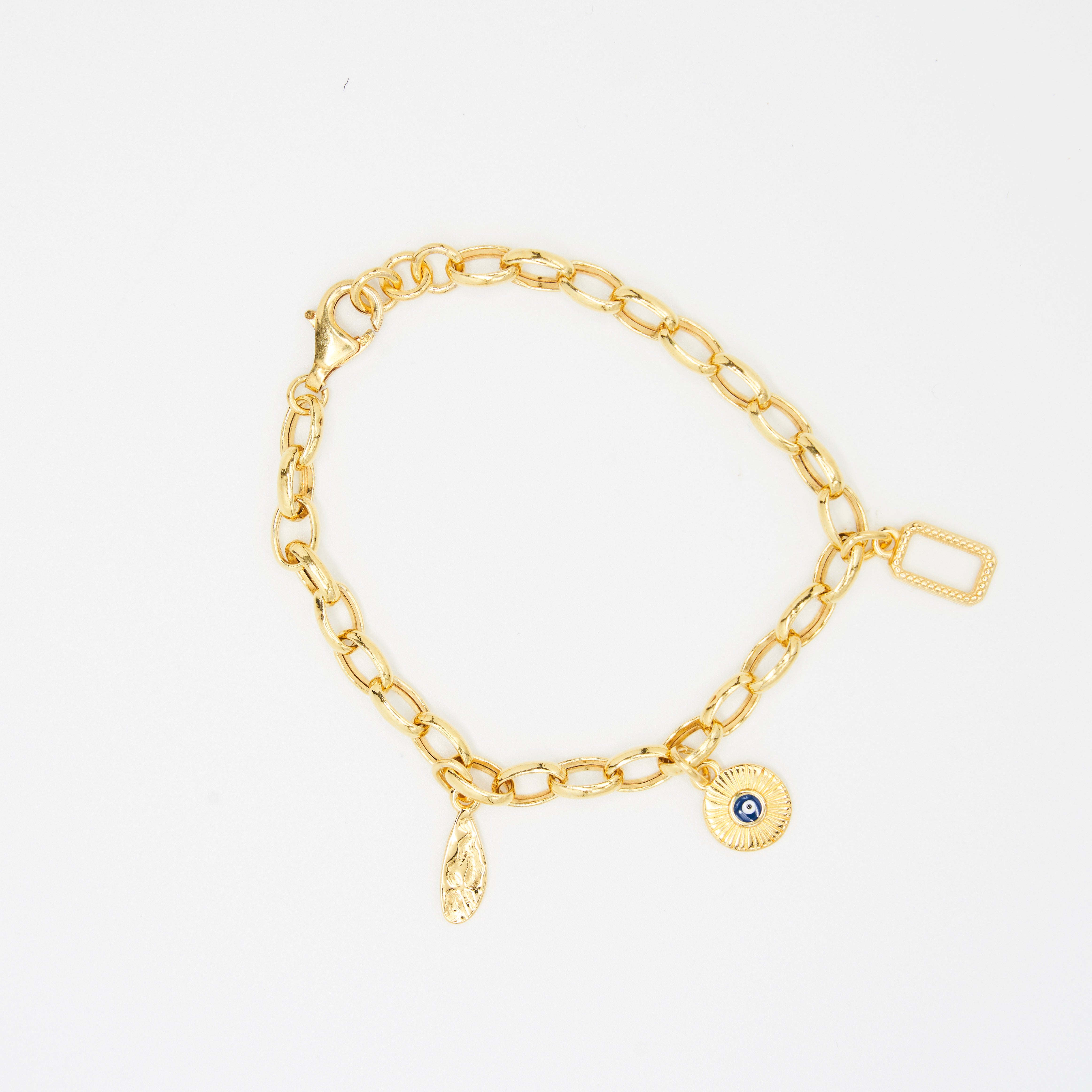 CHARM ROLO CHAIN BRACELET
