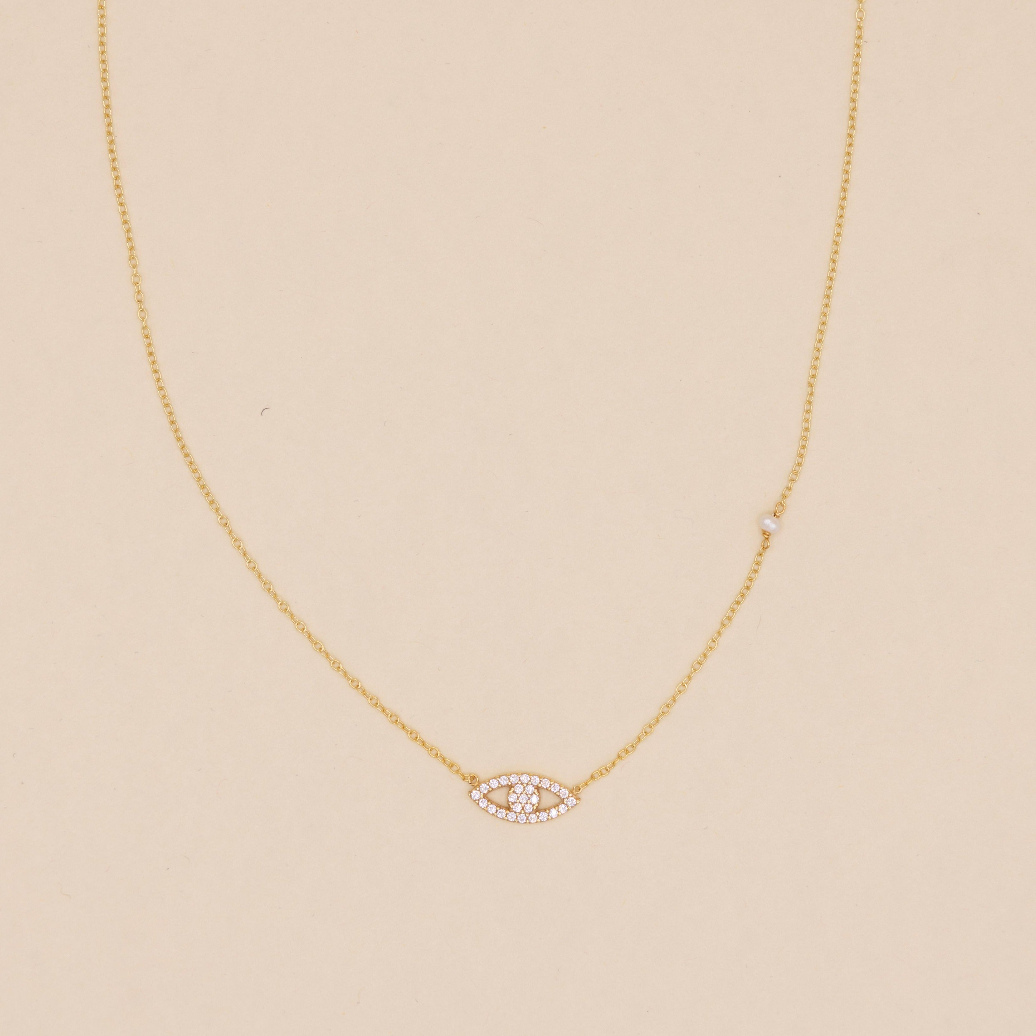 MINI EVIL EYE NECKLACE