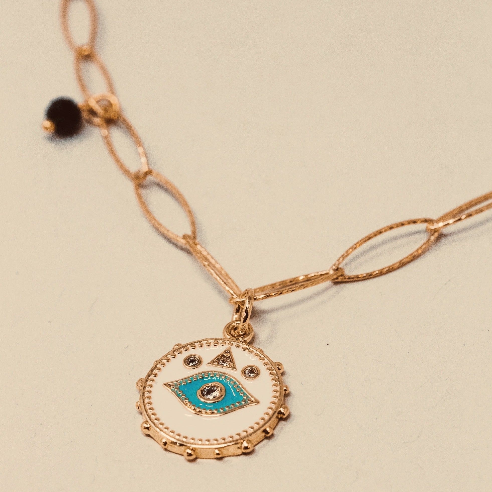DAPHNE OVAL LINK NECKLACE