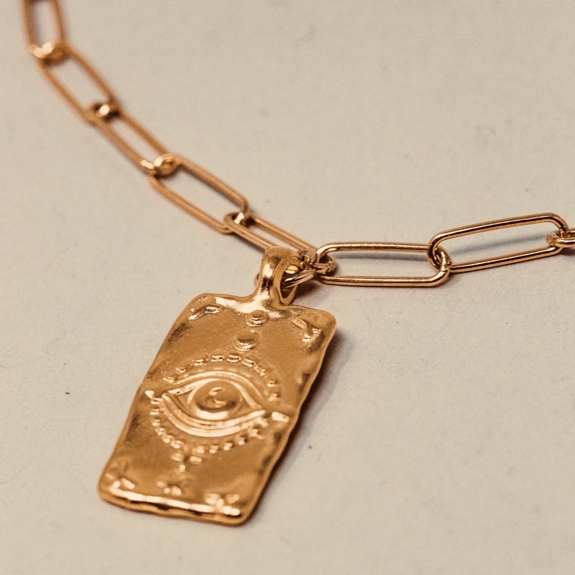 CALLIOPE PAPERCLIP LINK NECKLACE