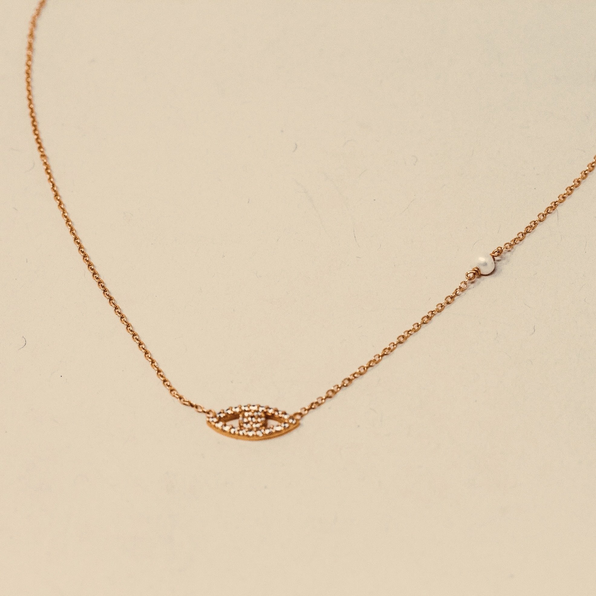 MINI EVIL EYE NECKLACE