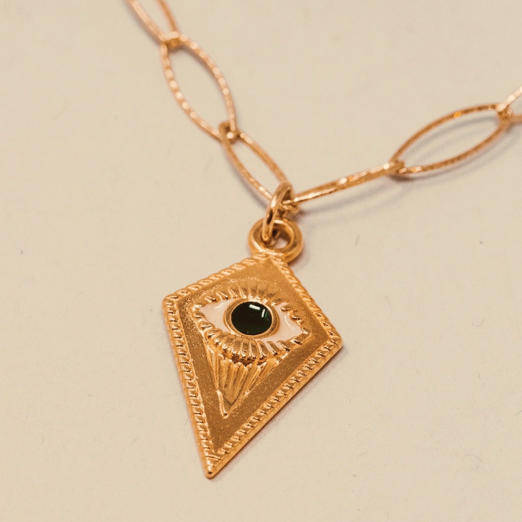 ELECTRA OVAL LINK NECKLACE