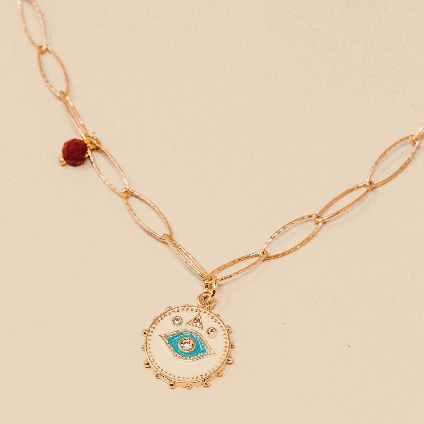 DAPHNE OVAL LINK NECKLACE