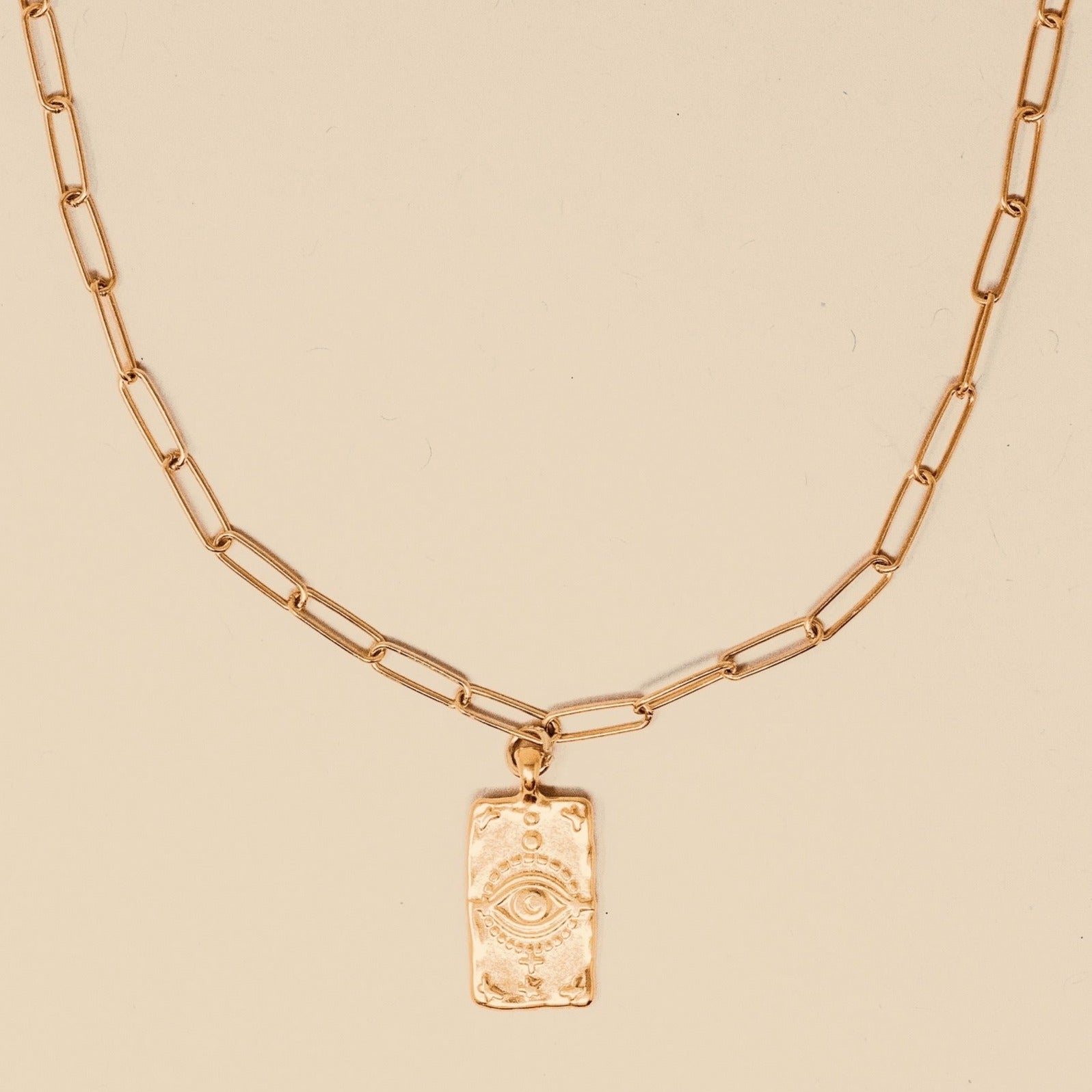 CALLIOPE PAPERCLIP LINK NECKLACE