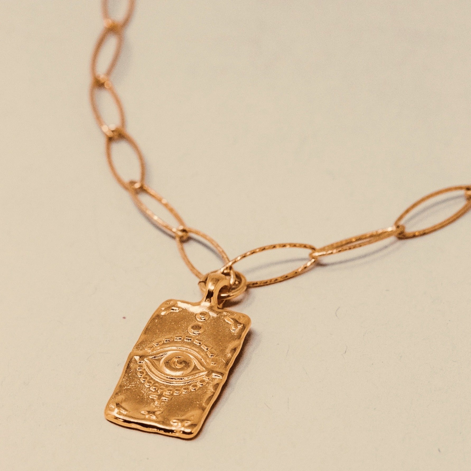 CALLIOPE OVAL LINK NECKLACE