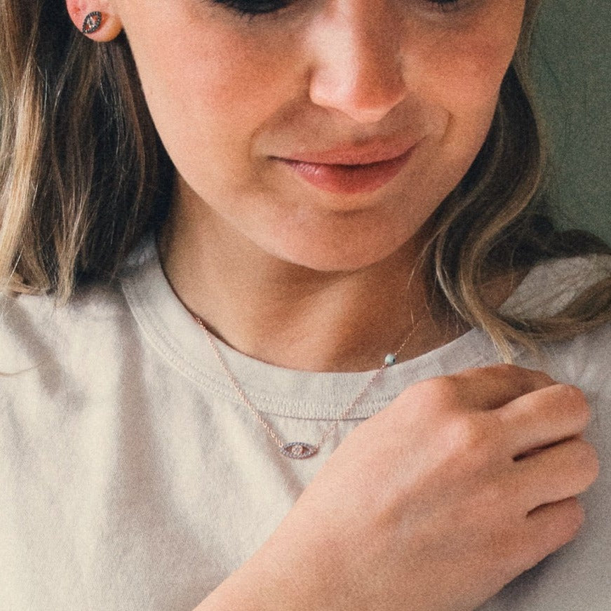 MINI EVIL EYE NECKLACE