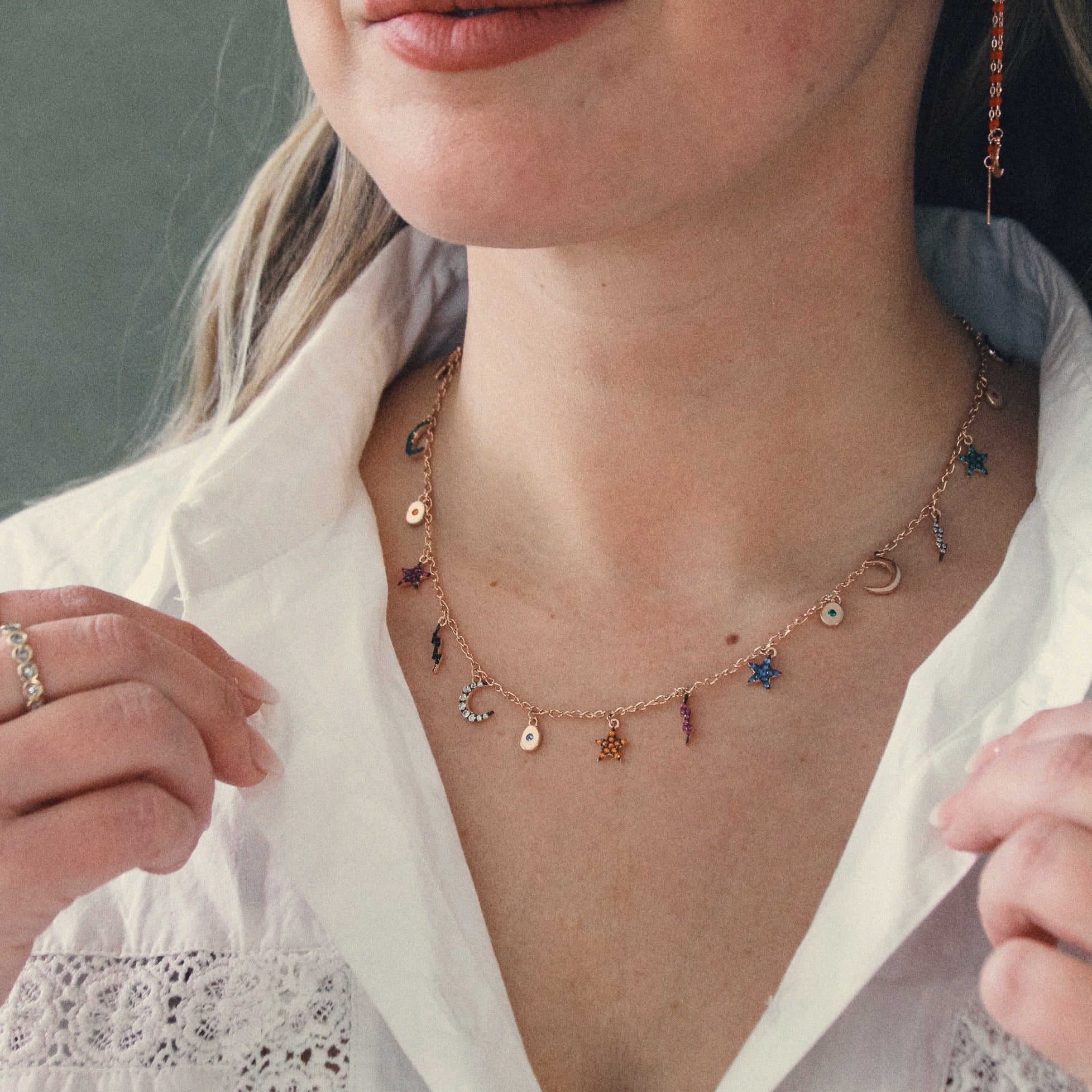 CHARM SHAKER NECKLACE