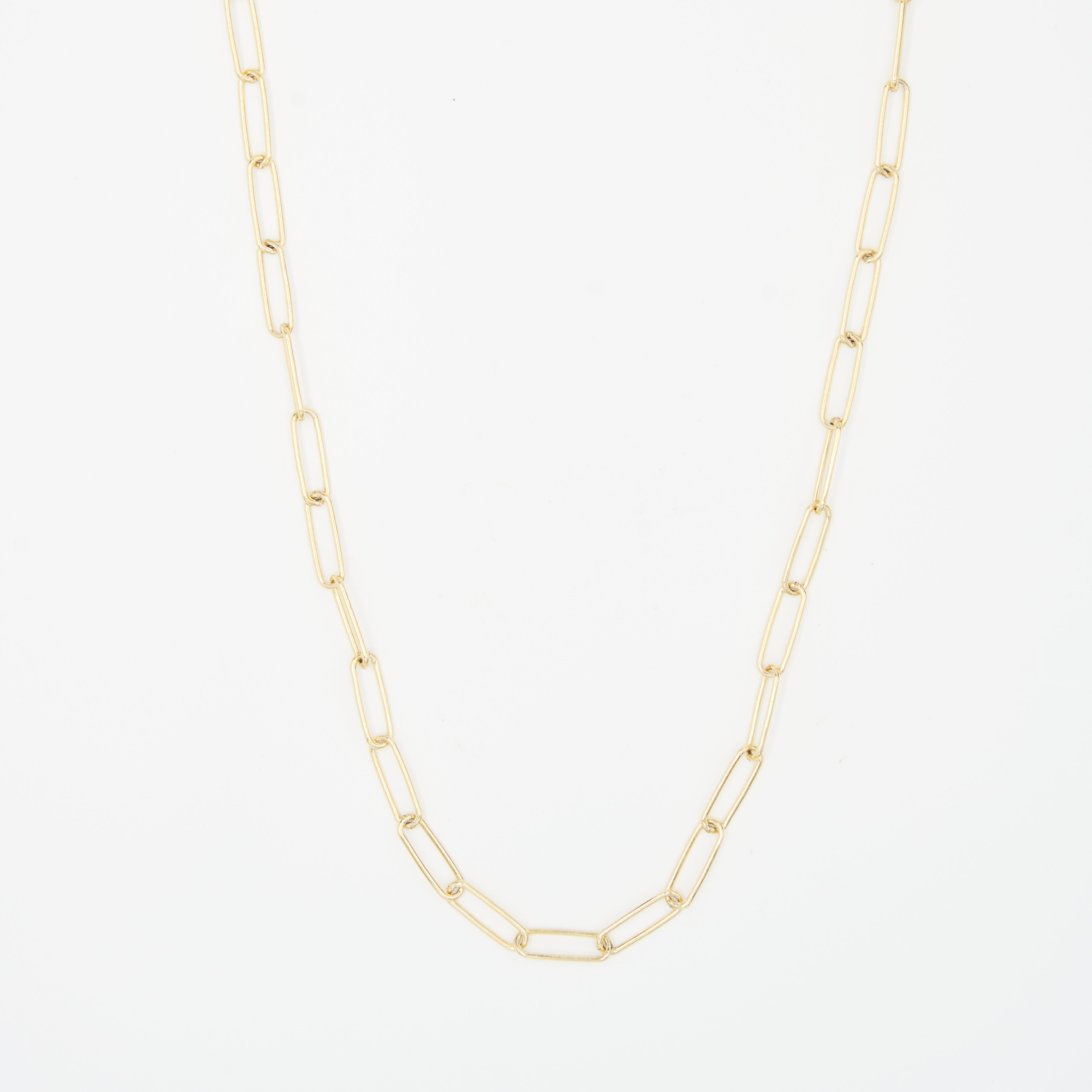 PAPERCLIP LINK NECKLACE