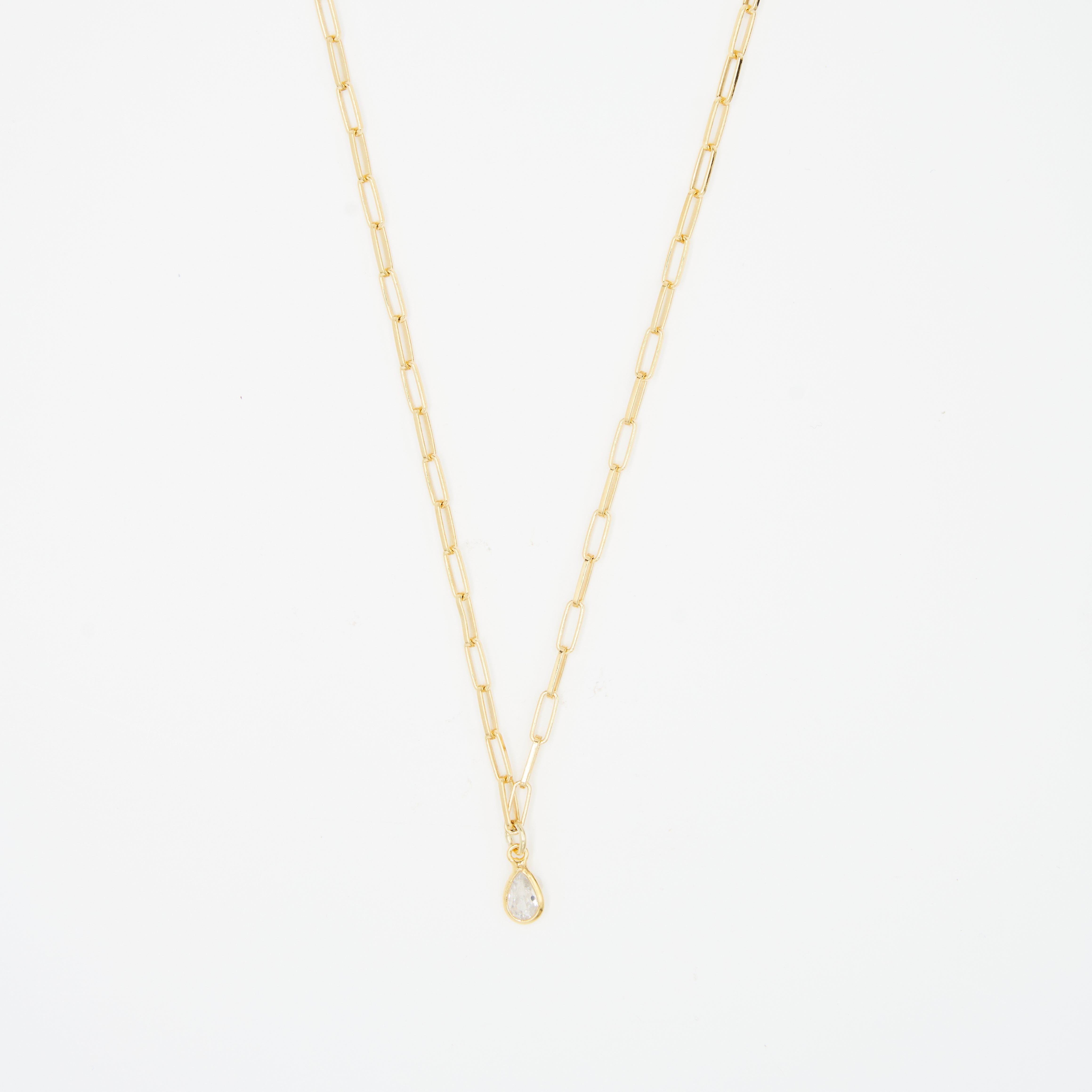 THALIA BABY PAPERCLIP NECKLACE